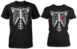 Skeleton Matching Couple Shirts (Set)