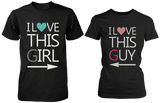 I Love This Girl & Guy Matching Couple Shirts (Set)