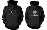 His and Her Couple Outfit You Are My Diamond Matching Hoodies for Couples