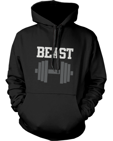 Beauty and Beast Couples Hoodies Cute His and Her Matching Outfit