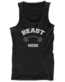 Beauty Mode and Beast Mode His and Her Matching Tank Tops for Couples