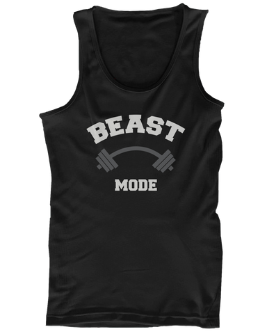 Beauty Mode and Beast Mode His and Her Matching Tank Tops for Couples