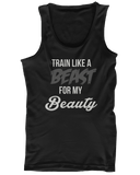His and Her Matching Tank Tops Look Like A Beauty Train Like A Be