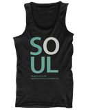 SOUL MATE Couple Tank Tops Cute His and Her Matching Tanks for Couples