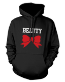 Beauty and Beast Couples Hoodies Cute His and Her Matching Outfit