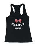 Beauty Mode and Beast Mode His and Her Matching Tank Tops for Couples