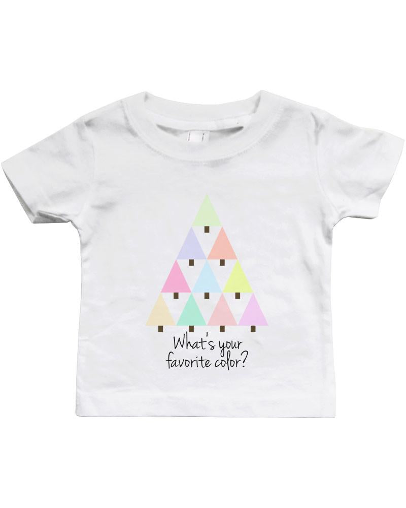 Graphic Snap-on Style Baby Tee, Infant Tee - Favorite Color