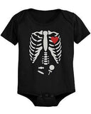 Funny Family Matching Shirts Daddy Mommy Baby X-Ray Halloween Shirt and Bodysuit
