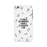 I Like Rabbit And I Cannot Lie Funny Case Cute Graphic Design Cover