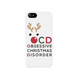 OCD Rudolph Cute Phone Case Great Christmas Gift Idea For X-mas Phone Cover
