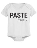 Parent and Child Matching T-Shirt and Bodysuit Set - Copy and Paste