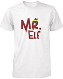 Daddy Mommy and Baby Matching Christmas Elf Family T-Shirt and Onesie Set