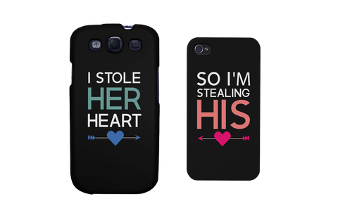 I Store Her Heart, So I'm Stealing His Cute Couple Matching Phone Cases