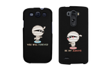Forever Always Mummies Black Matching Couple Phone Cases Halloween Gifts