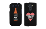Forget Candy Give Me Beer and Love Couple Phone Cases Halloween Gifts
