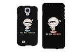Forever Always Mummies Black Matching Couple Phone Cases Halloween Gifts