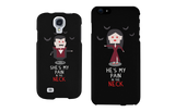 Pain in the Neck Vampires Black Matching Couple Phone Cases Halloween Gift