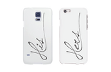 His and Hers Matching Couple White Phonecases (Set)