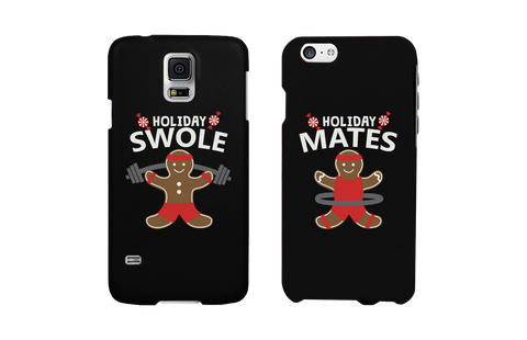 Swole Mates Ginger Cookie Matching Couple Phone Cases