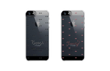 Beauty and Beast Patterned Matching Clear Phone Cases (Set)