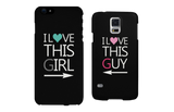 I Love This Girl and Guy Cute Matching Couples Cell Phone Cases