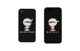 Forever Always Mummies Black Matching Couple Phone Cases Halloween Gifts