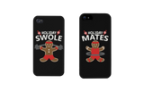Swole Mates Ginger Cookie Matching Couple Phone Cases
