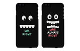 Mr Right and Mrs Always Right Matching Couple Phone Cases Gift for couples