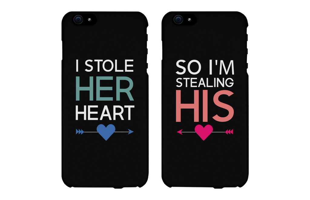 I Store Her Heart, So I'm Stealing His Cute Couple Matching Phone Cases