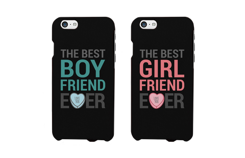 Best Boyfriend and Girlfriend Ever Matching Couple Phone Cases (Set)