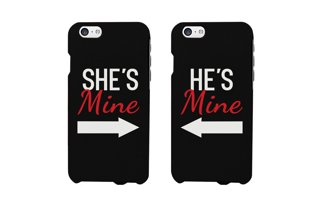 She's Mine & He's Mine Matching Couple Phone Cases (Set)