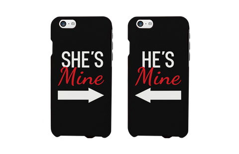 She's Mine & He's Mine Matching Couple Phone Cases (Set)