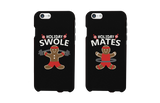 Swole Mates Ginger Cookie Matching Couple Phone Cases