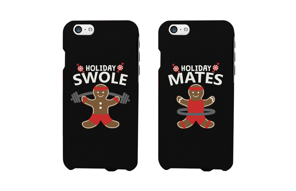 Swole Mates Ginger Cookie Matching Couple Phone Cases