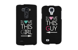 I Love This Girl and Guy Cute Matching Couples Cell Phone Cases