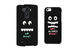 Mr Right and Mrs Always Right Matching Couple Phone Cases Gift for couples