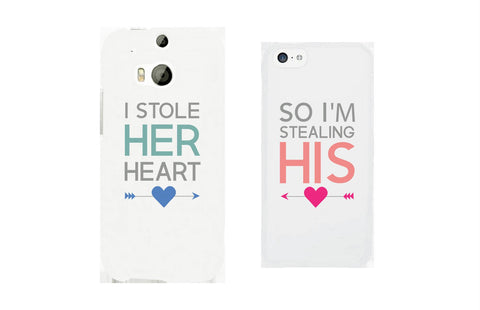 I Stole Her Heart So I'm Stealing His Couple Phone Cases