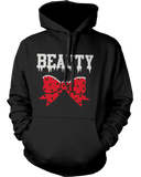 Beauty and Beast Winter Edition Matching Outfit Cute X-Mas Couple Hoodies