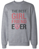 Best Boyfriend and Girlfriend Ever Couple Sweatshirts Valentine's Day Gift
