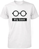 Funny Big Geek Little Geek Matching Dad Shirt and Baby Shirt