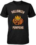 Halloween PumpKing and PumpQueen Couple Tees Perfect for Horror Night