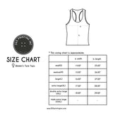 Easy Bunny Text Art Women's Tank Top Cute Rabbit Made Of Symbol Easter Tank