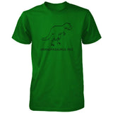 Grandpasaurus Rex Green Men's Shirt