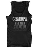 The Man Myth Legend Tank Top for Grandpa Christmas Gift for Grandfather