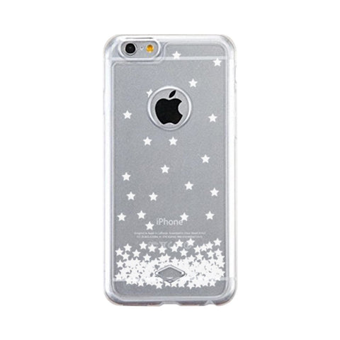 Stars Pattern Clear Phone Case