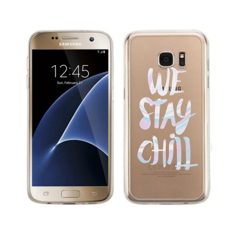 We Stay Chill Clear Phone Case