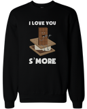 I Love You S'more Matching Couple Sweatshirts Cute Valentine's Day Gift
