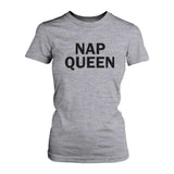 Nap Queen Women's Grey T-shirt