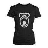 Gorilla Face Tshirt Halloween Tee Cute Ladies Shirt For Zoo