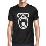Gorilla Face T-shirt Halloween Tee Cute Mens Graphic Shirt For Zoo